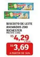 Assaí Atacadista Richester - biscoito de leite animados zoo oferta
