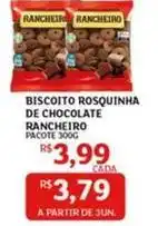 Assaí Atacadista Rancheiro - biscoito rosquinha de chocolate oferta