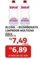 Assaí Atacadista Zulu - alcool + bicarbonato limpador multiuso oferta