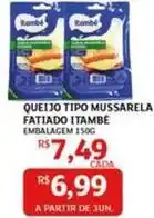Assaí Atacadista Itambé - queijo tipo mussarela fatiado oferta