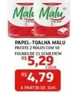 Assaí Atacadista Malu - papel toalha oferta