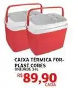Assaí Atacadista Caixa térmica for plast cores oferta