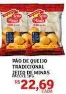 Assaí Atacadista Empório de minas - pão de queijo tradicional oferta