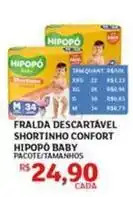 Assaí Atacadista Huppy baby - fralda descartável shortinho confort oferta