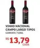 Assaí Atacadista Campo largo - vinho nacional oferta