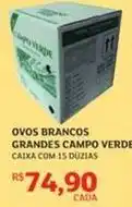 Assaí Atacadista Campo verde - ovos brancos grandes oferta