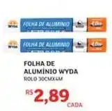 Assaí Atacadista Wyda - folha de aluminio oferta