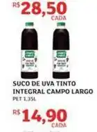 Assaí Atacadista Campo largo - suco de uva tinto integral oferta