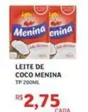 Assaí Atacadista Menina - leite de coco oferta