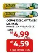 Assaí Atacadista Maratá - copos descartaveis oferta