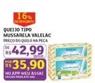 Assaí Atacadista De - queijo tipo mussarela oferta