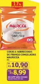 Assaí Atacadista Mauricéa - coxas e sobrecoxas de frango congeladas oferta