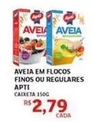 Assaí Atacadista Apti - aveia em flocos finos ou regulares oferta