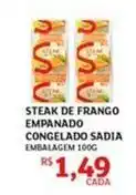 Assaí Atacadista Sadia - steak de frango empanado congelado oferta