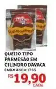 Assaí Atacadista Davaca - queijo tipo parmesão em cilindro oferta