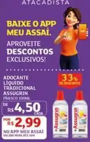 Assaí Atacadista Tradicional - adocante liquido tradicional oferta