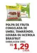 Assaí Atacadista Brasfrut - polpa de fruta congelada de umbu, tamarind0, goiaba ou acerola oferta