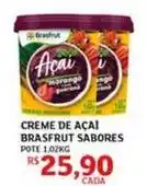Assaí Atacadista Brasfrut - creme de açaí oferta