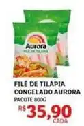 Assaí Atacadista Aurora - filé de tilápia congelado oferta