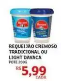 Assaí Atacadista Davaca - requeijão cremoso tradicional ou light oferta
