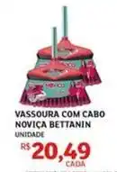 Assaí Atacadista Bettanin - vassoura com cabo noviça oferta