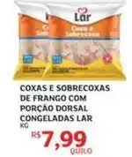 Assaí Atacadista Lar - coxas e sobrecoxas de frango com porção dorsal congeladas oferta