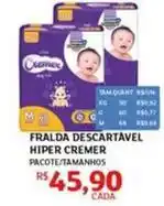 Assaí Atacadista Hiper - fralda descartavel cremer oferta