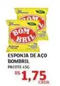 Assaí Atacadista Bombril - esponja de aço oferta