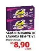 Assaí Atacadista Bem-te-vi - sabão em barra de lavanda oferta