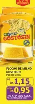 Assaí Atacadista Gostosinha - flocao de milho oferta