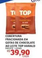 Assaí Atacadista Harald - cobertura fracionada em gotas de chocolate ao leite top oferta