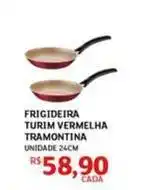 Assaí Atacadista Tramontina - frigideira turim vermelha oferta