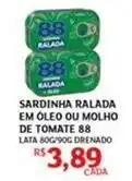 Assaí Atacadista 88 - sardinha ralada em óleo ou molho de tomate oferta