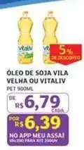 Assaí Atacadista Vila velha - oleo de soja ou vitaliv oferta