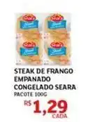 Assaí Atacadista Seara - steak de frango empanado congelado oferta