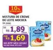 Assaí Atacadista Mococa - mistura de creme de leite oferta