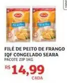 Assaí Atacadista Seara - filé de peito de frango iqf congelado oferta