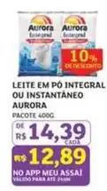 Assaí Atacadista Aurora - leite em po integral ou instantaneo oferta