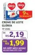 Assaí Atacadista Glória - creme de leite oferta