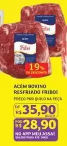 Assaí Atacadista Friboi - acém bovino resfriado oferta