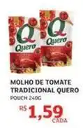 Assaí Atacadista Quero - molho de tomate tradicional oferta