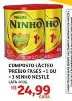 Assaí Atacadista Nestlé - composto lácteo prebio fases +1 ou 3 ninho oferta