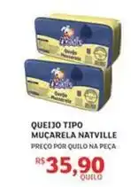 Assaí Atacadista Natville - queijo tipo muçarela oferta