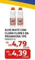Assaí Atacadista Ypê - alvejante com cloro flores da primavera oferta