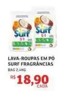 Assaí Atacadista Surf - lava-roupas em po fragrâncias oferta