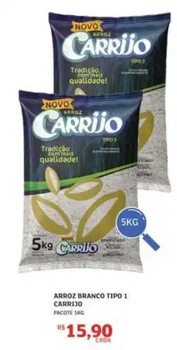 Assaí Atacadista Carrijo - arroz branco tipo 1 oferta