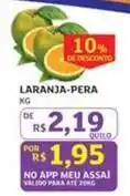 Assaí Atacadista De - laranja-pera oferta