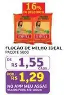 Assaí Atacadista Ideal - flocão de milho oferta