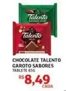 Assaí Atacadista Garoto - chocolate talento oferta