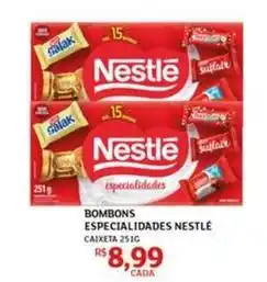 Assaí Atacadista Nestlé - bombons especialidades oferta